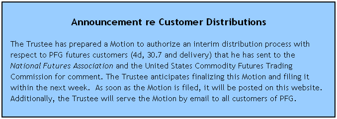 announcement