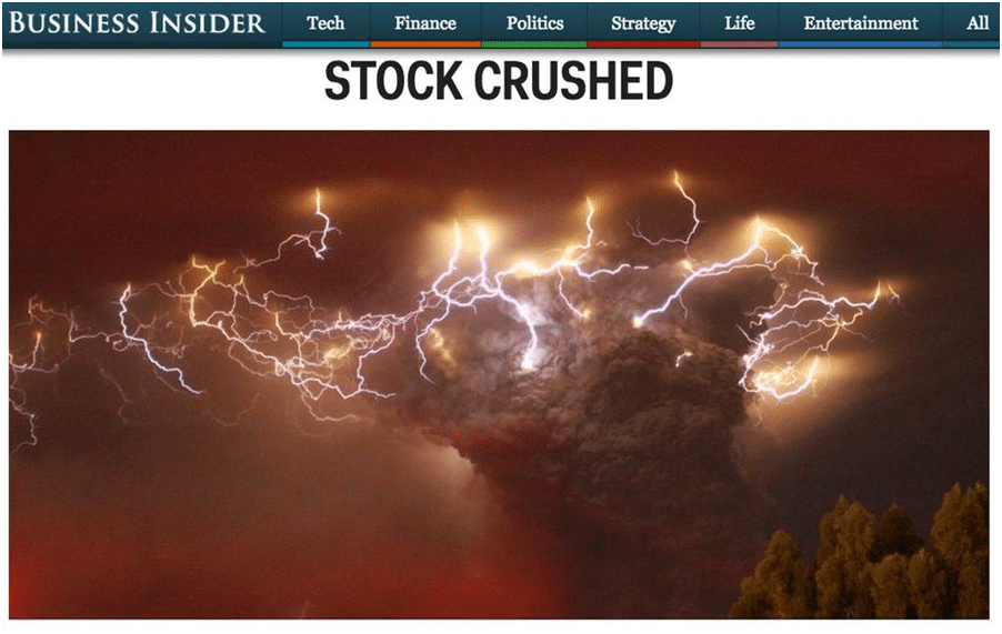 Stocks Crushed